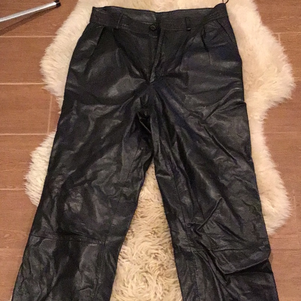 Daniel Young vintage leather pants